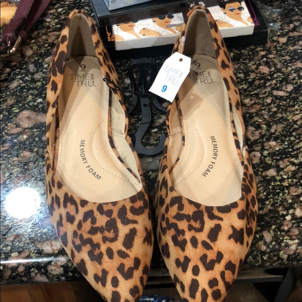 Cheetah print shoes